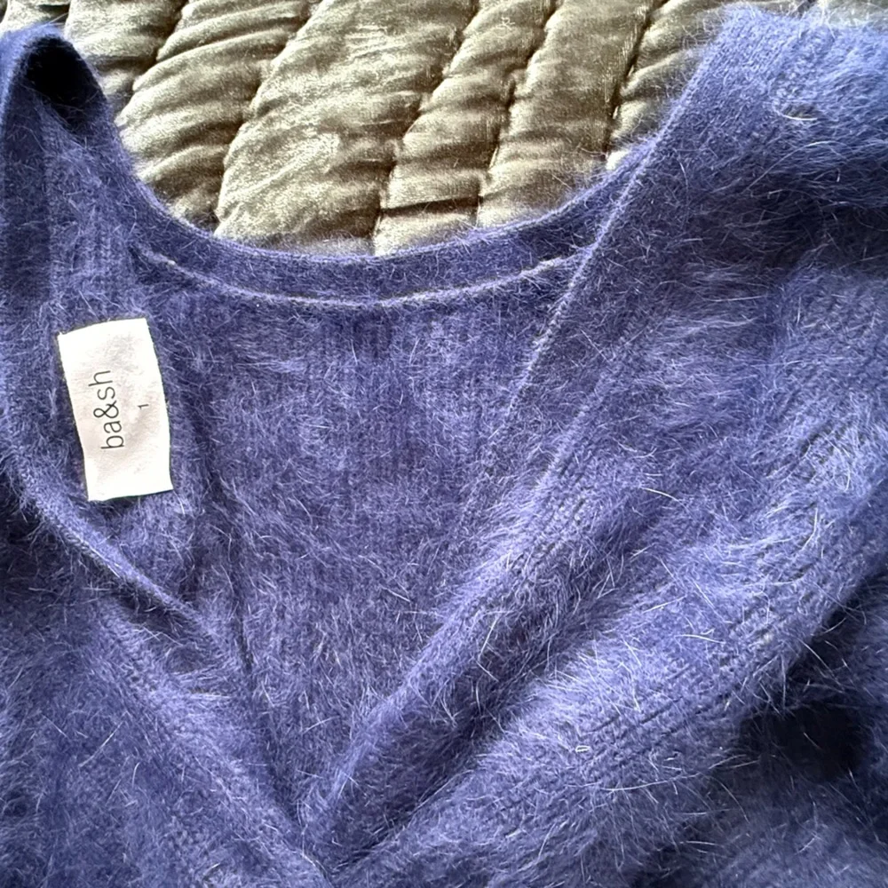 ba&sh Luxurious Purple Knit Sweater - Picture 3 of 4